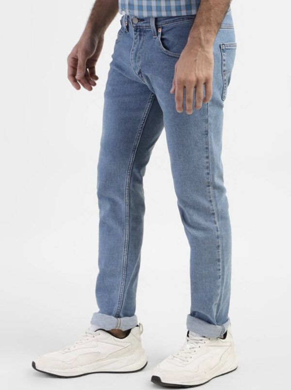 Levis Men Regular Fit Clean Look Light Shade Jeans - Image 3