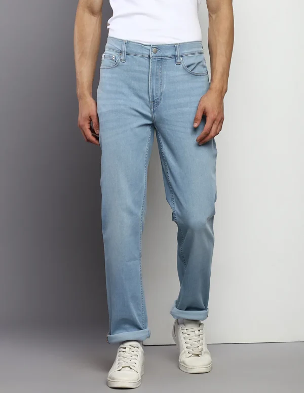 Calvin Klein Recycled Cotton Stone Wash Jeans