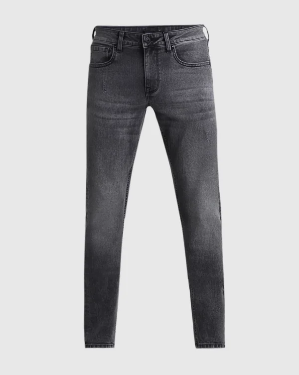 Jack & Jones Black Low Rise Glenn Slim Fit Jeans - Image 5