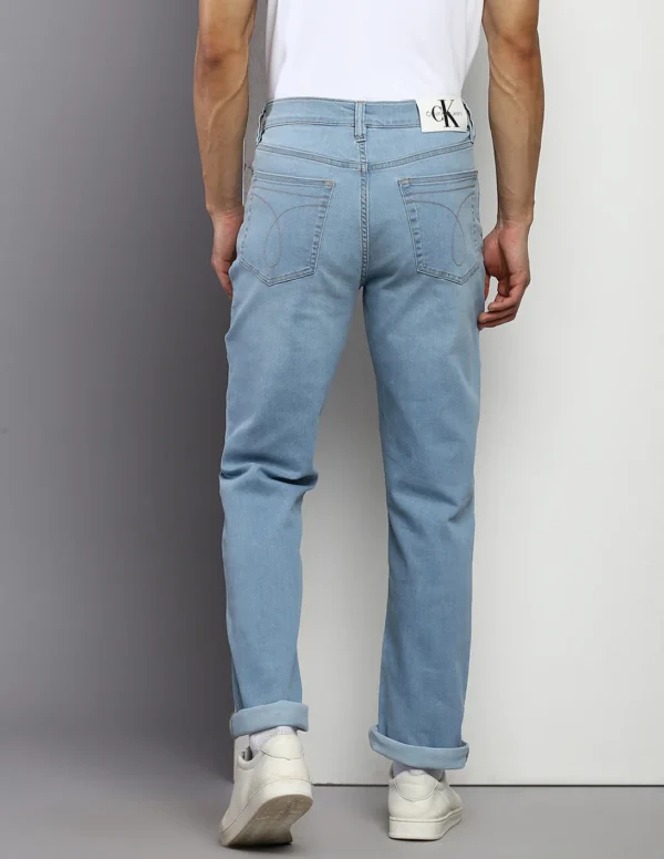 Calvin Klein Recycled Cotton Stone Wash Jeans - Image 6