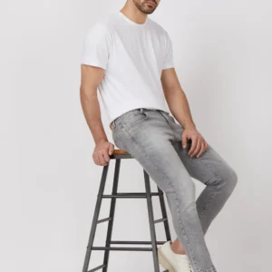 Mufti Grey Ankle Length Originals Stretch Jeans