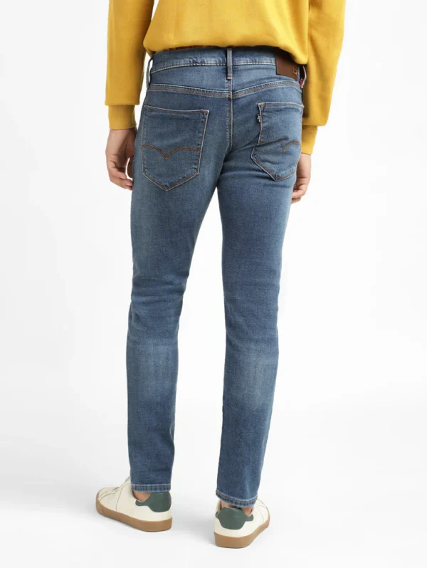 Levis Men's Mid Indigo Skinny Taper Fit Jeans - Image 3